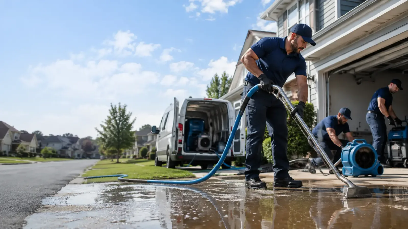 Flood Damage Restoration in Wrights, IL